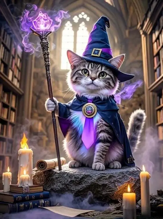Grand Wizard AI video style example generated from one photo