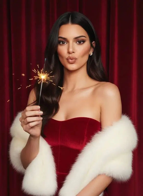Festive Studio AI video style example generated from one photo
